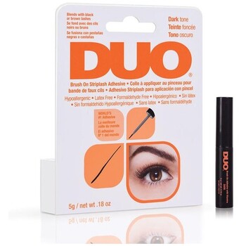 Duo Brush-On Striplash Adhesive Dark Tone - Lepidlo na umělé řasy s dvojitým kartáčkem 5 g